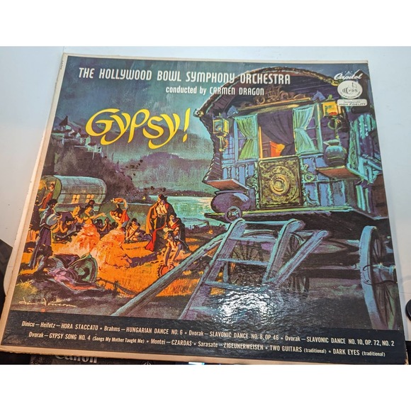 Vintage Carmen Dragon Gypsy Capitol SP 8342 Stereo Record Vinyl LP - Picture 1 of 7